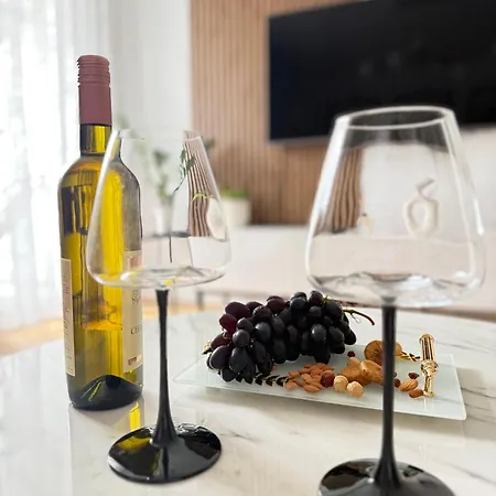 شقة Casa Luma Cozy & Stylish Flat, 10 Min To Center, Free Parking